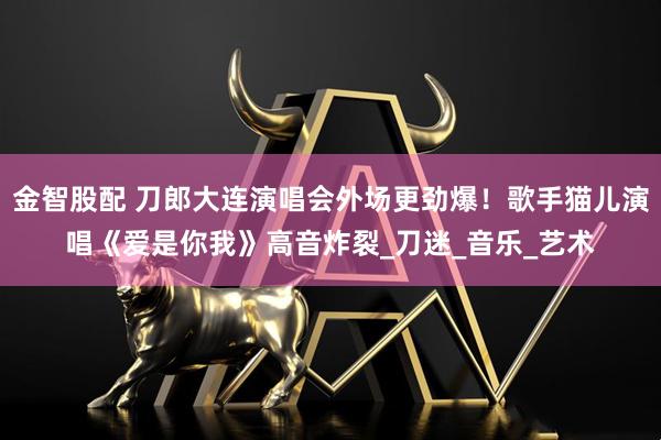 金智股配 刀郎大连演唱会外场更劲爆！歌手猫儿演唱《爱是你我》高音炸裂_刀迷_音乐_艺术